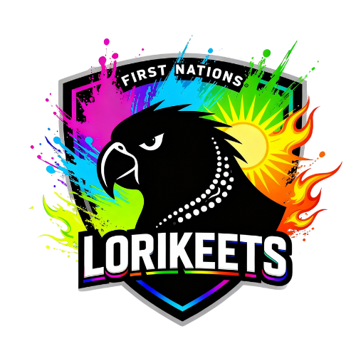 First Nations Lorikeets RUFC badge