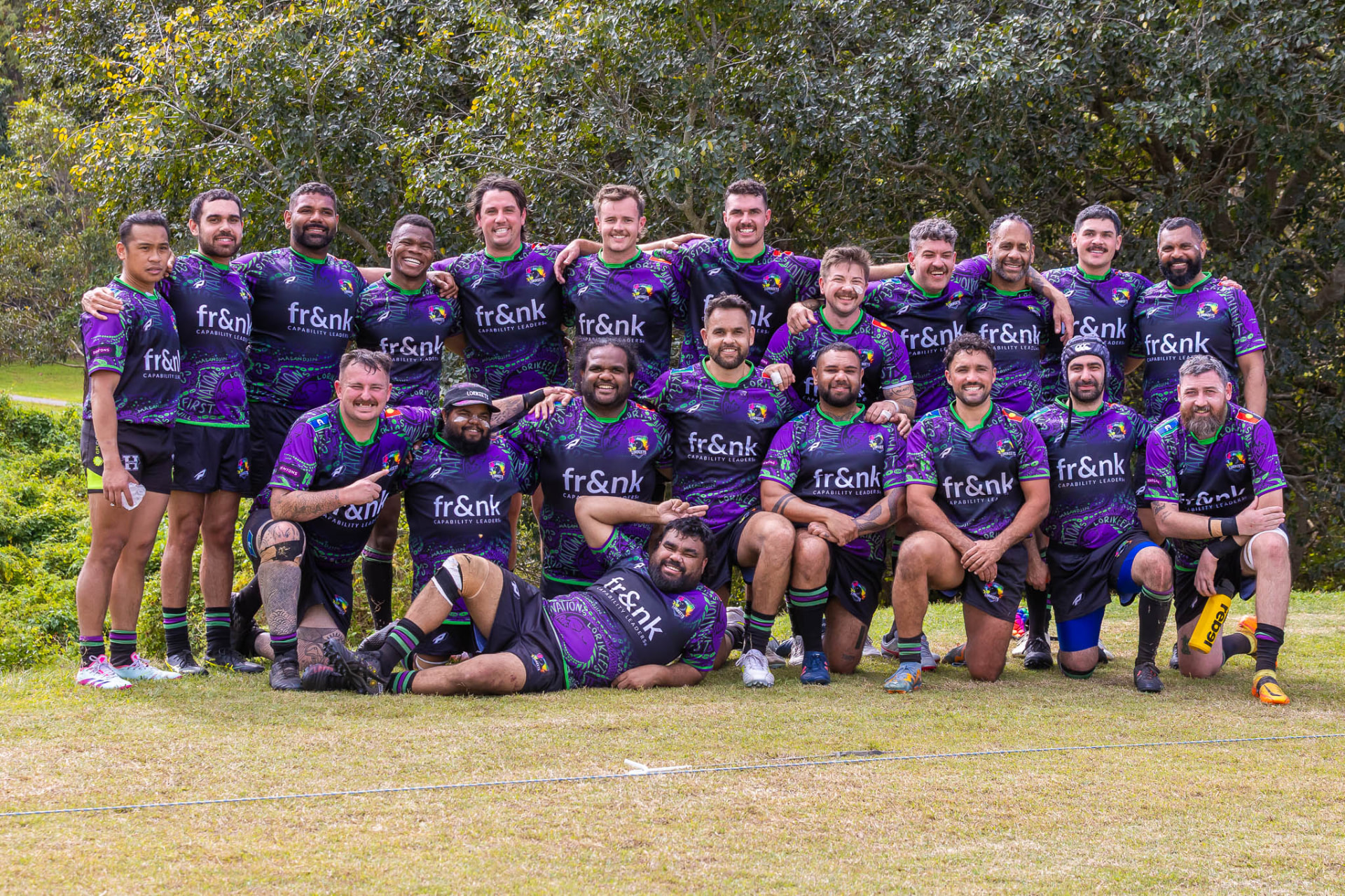 Lorikeets team group photo